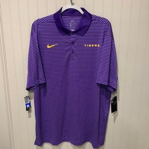 Lsu men’s dri-fit XL polo